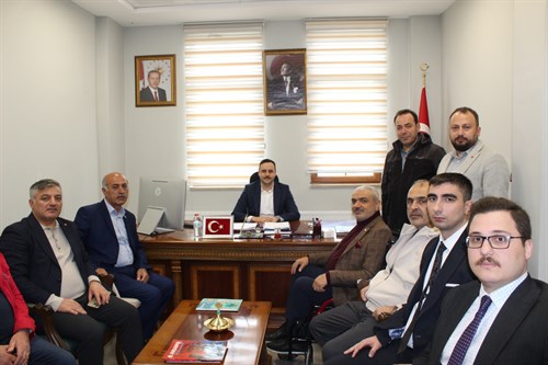 Kaymakamımız Sayın Ömer KARADAĞ'a Ziyaret