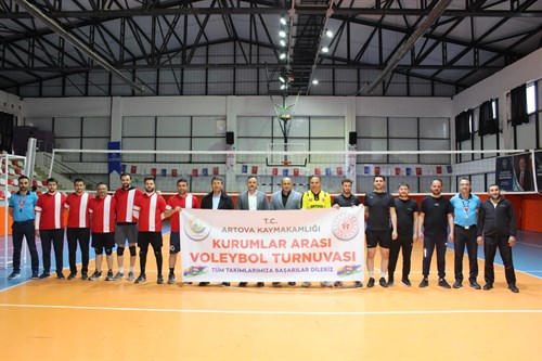 İlçemizde  "Kurumlar Arası Voleybol Turnuvası" Açılış Maçı  Gerçekleştirildi
